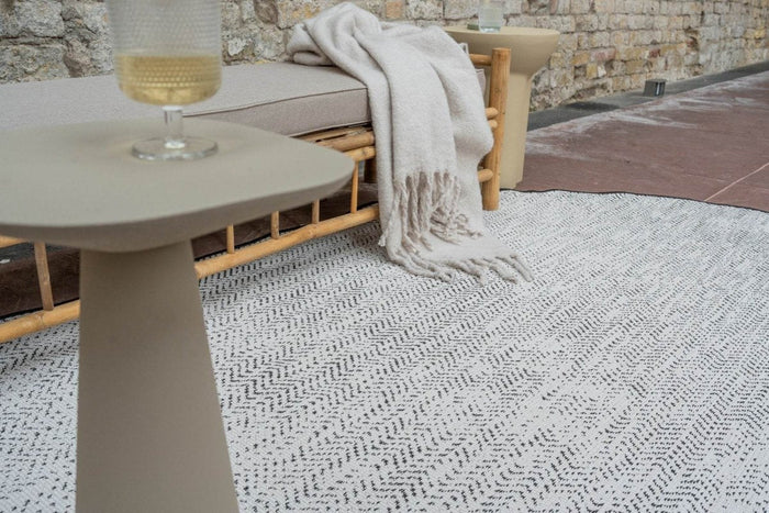 Eva Interior Buitenkleed Dahl Ovaal - Zwart - Dubbelzijdig