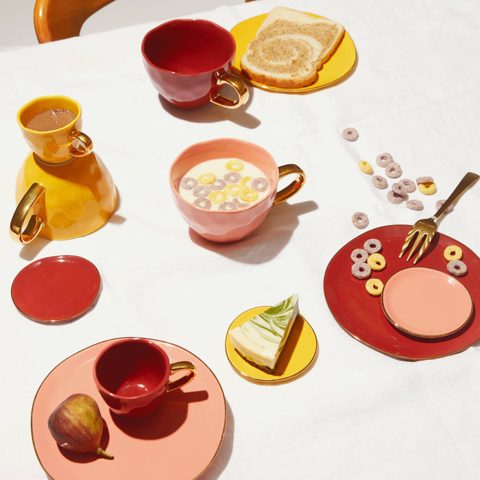 Urban Nature Culture Good Morning Cappuccino / Theekop - Burnt Coral - 4 st.