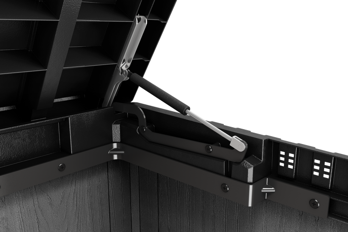 Keter Store It Out Darwin Opbergbox - 1100L - 135x81x118 cm - Grijs