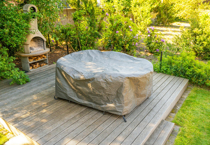 Outdoor Covers ovale tuinsethoes 245x200x80 cm.