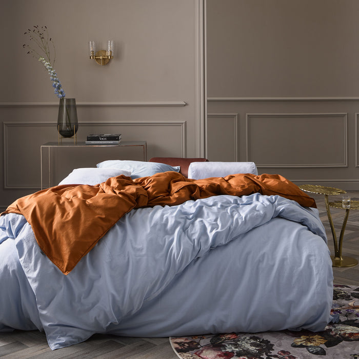 Essenza Minte Dekbedovertrek 140 x 220 cm - Ice Blue