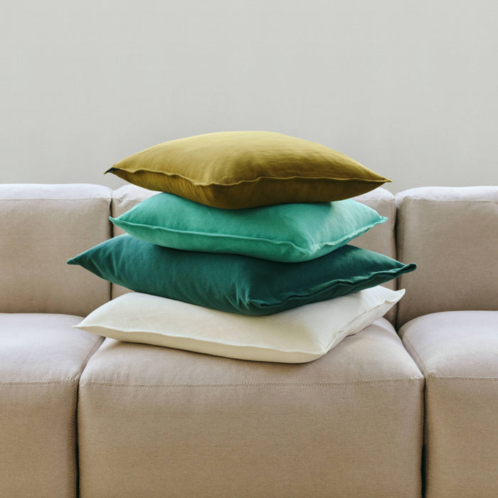 HAY Linen Kussenhoes 50 x 50 - Olijf