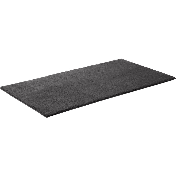 tectake® Kortpolig vloerkleed Soft Zone 80 x 150 cm - Antraciet