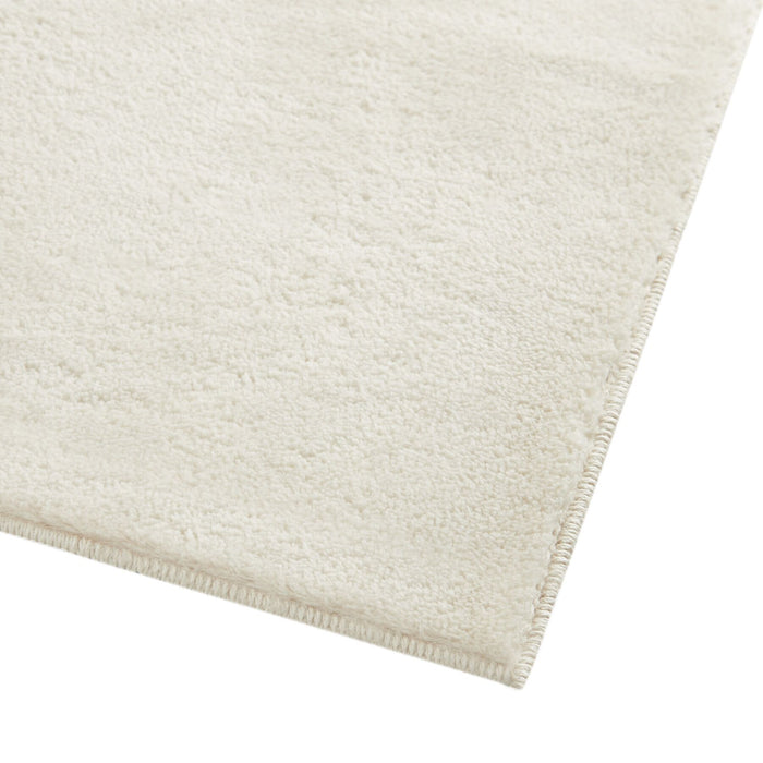 tectake® Kortpolig vloerkleed Soft Zone 120 x 170 cm - Crème