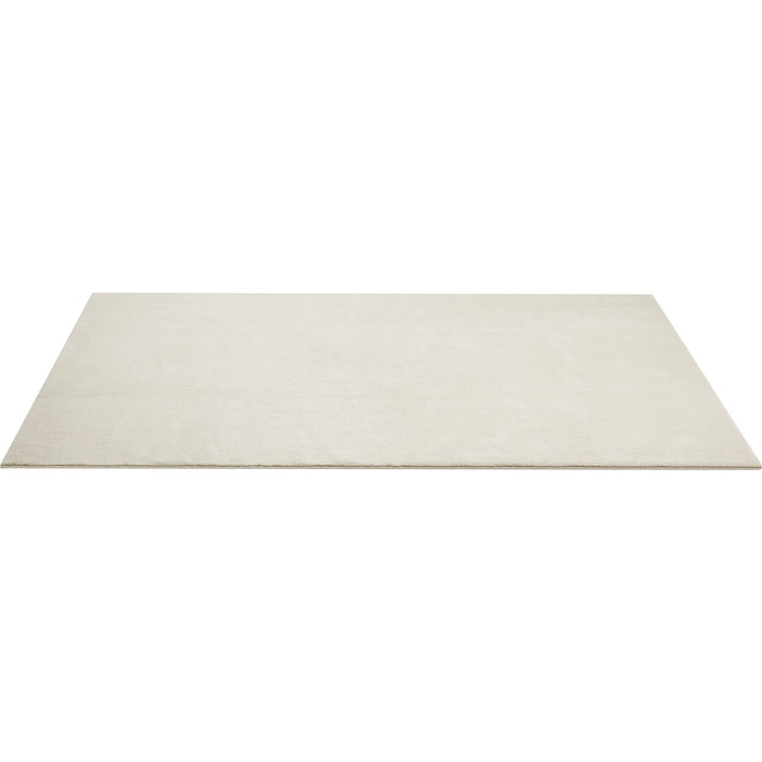 tectake® Kortpolig vloerkleed Soft Zone 140 x 200 cm - Crème