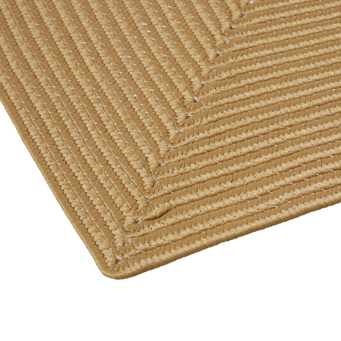 tectake® Gevlochten vloerkleed Raya in jute-look 80 x 150 cm - Bruin
