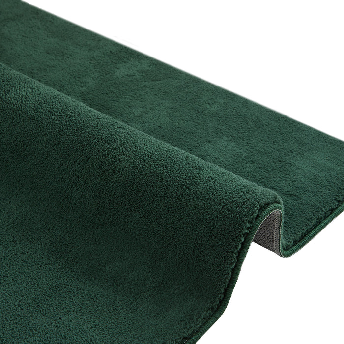 tectake® Kortpolig vloerkleed Soft Zone 80 x 150 cm - Groen