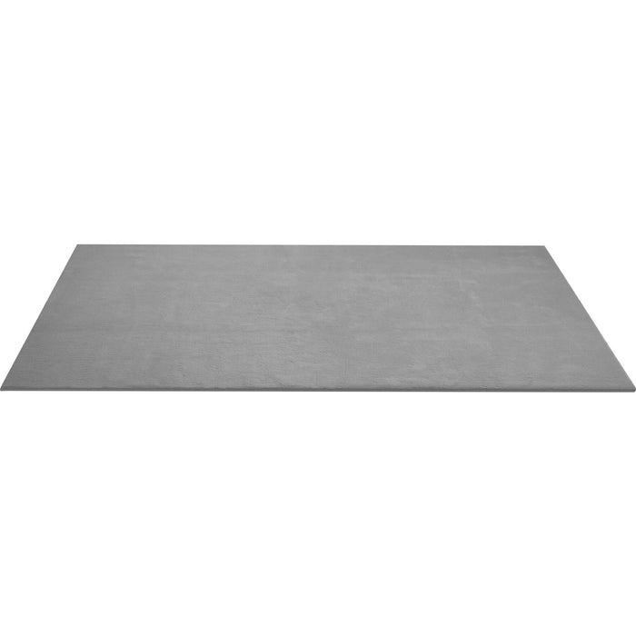 tectake® Kortpolig vloerkleed Soft Zone 200 x 290 cm - Grijs