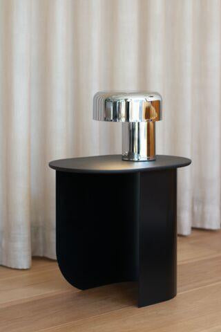 Scoop tafellamp Chrome