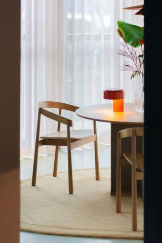 Scoop tafellamp Chrome