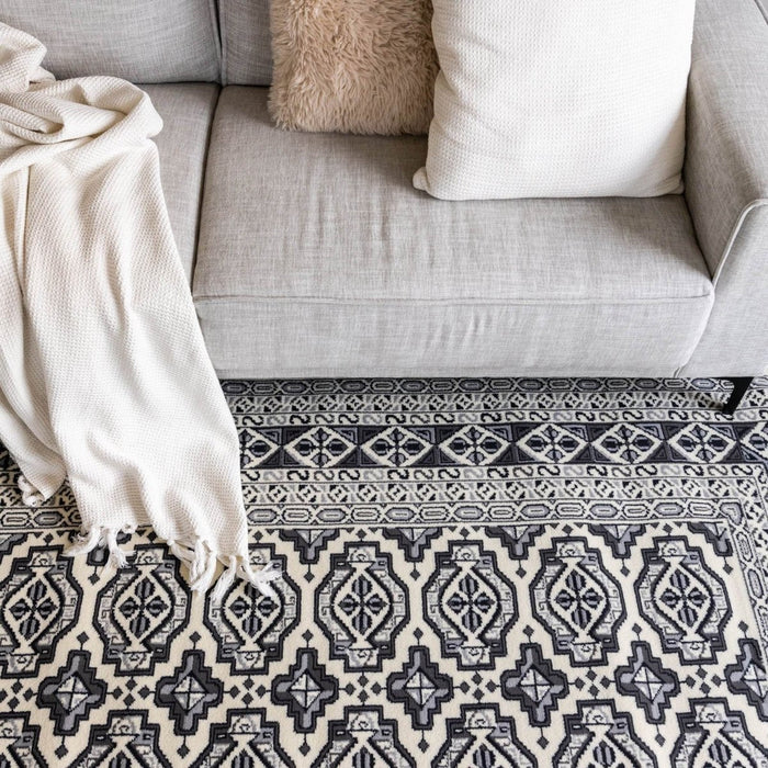 Vintage vloerkleed Marad Grijs|Antraciet Interieur05 - 320 x 235 cm