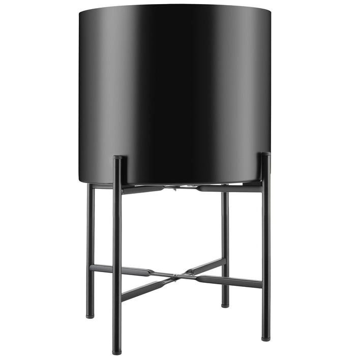 tectake® Plantenstandaard Mine, 2-delige set, gepoedercoat staal