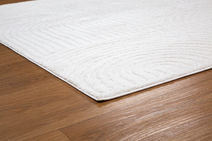 Interieur05 Scandinavisch vloerkleed Oskar creme|wit - 240 x 330 cm