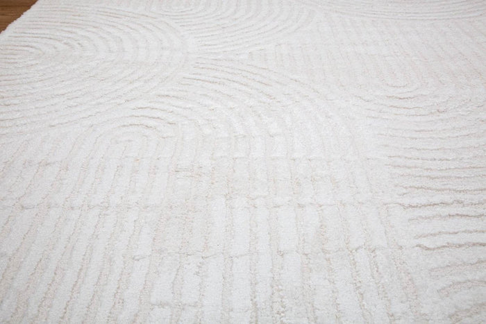 Interieur05 Scandinavisch vloerkleed Oskar creme|wit - 200 x 280 cm