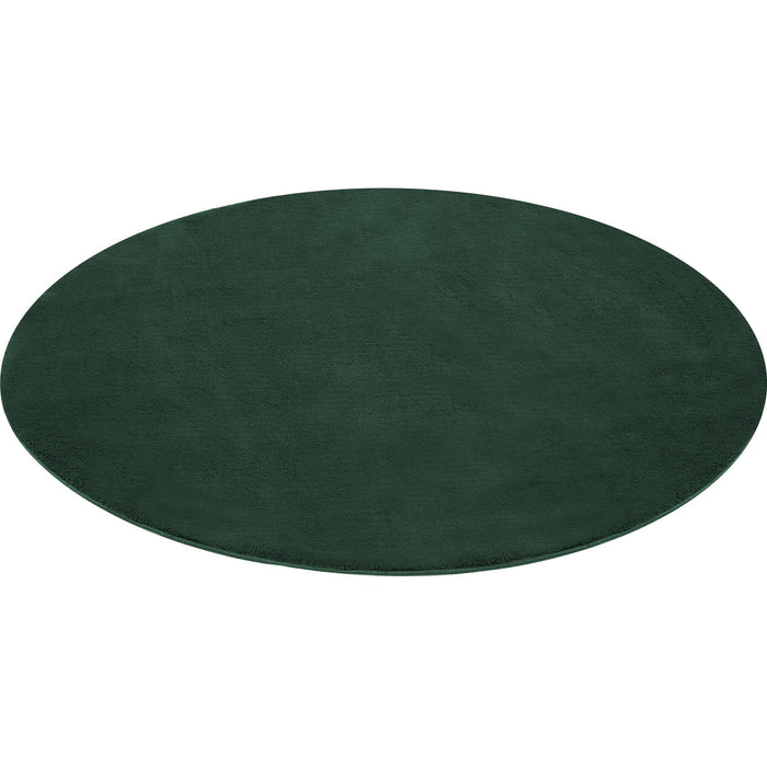 tectake® Kortpolig vloerkleed Soft Zone Ø 120 cm - Groen