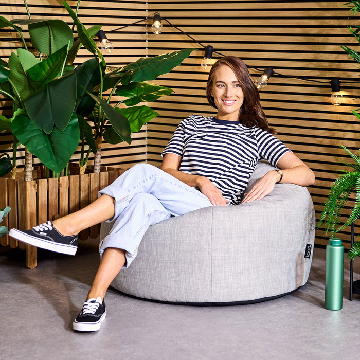 icon Kingston Zitzak - Binnen en Buiten - Grijs