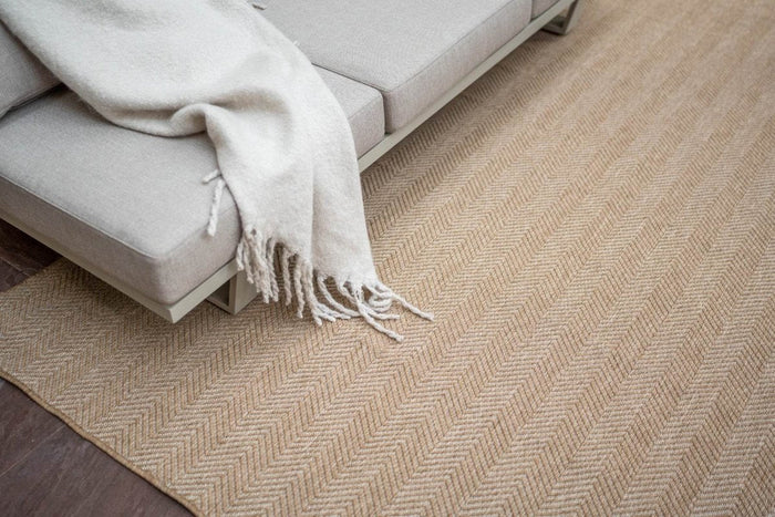 Interieur05 Jute buitenkleed Naturel ZigZag - 200 x 290 cm