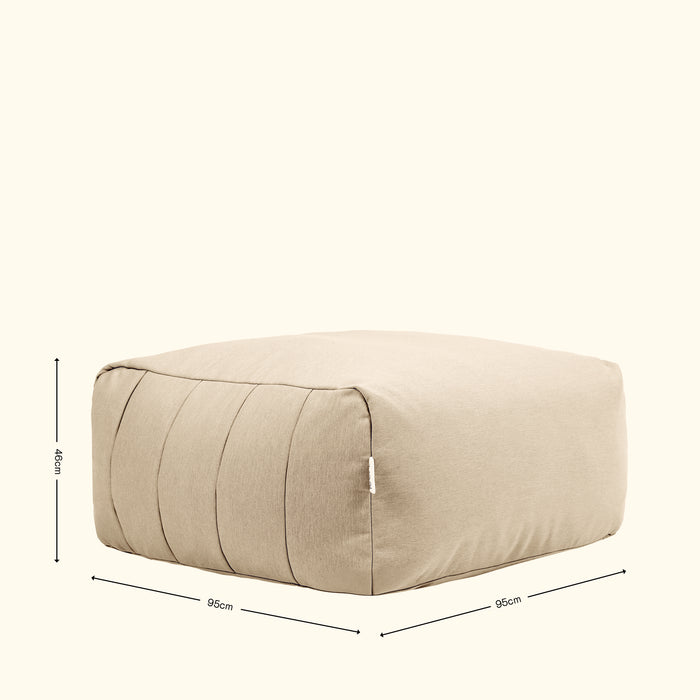 icon Zen Modulaire Bank Element - Hocker - Olefin - Beige