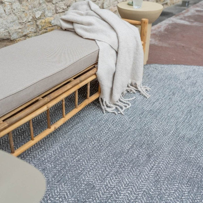 Eva Interior Buitenkleed Dahl Ovaal - Grijs - Dubbelzijdig