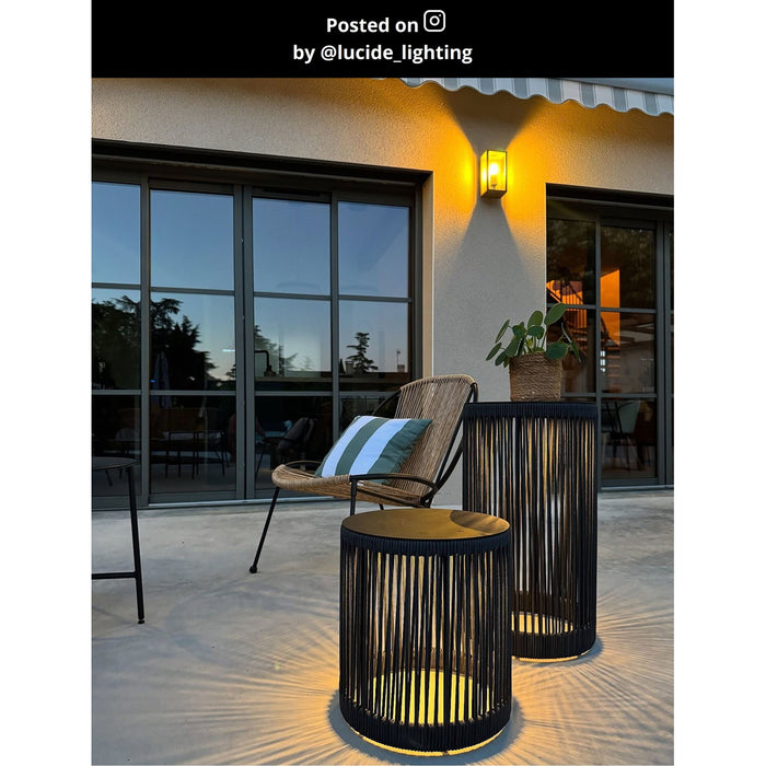 Lucide PINGI Vloerlamp - Zwart