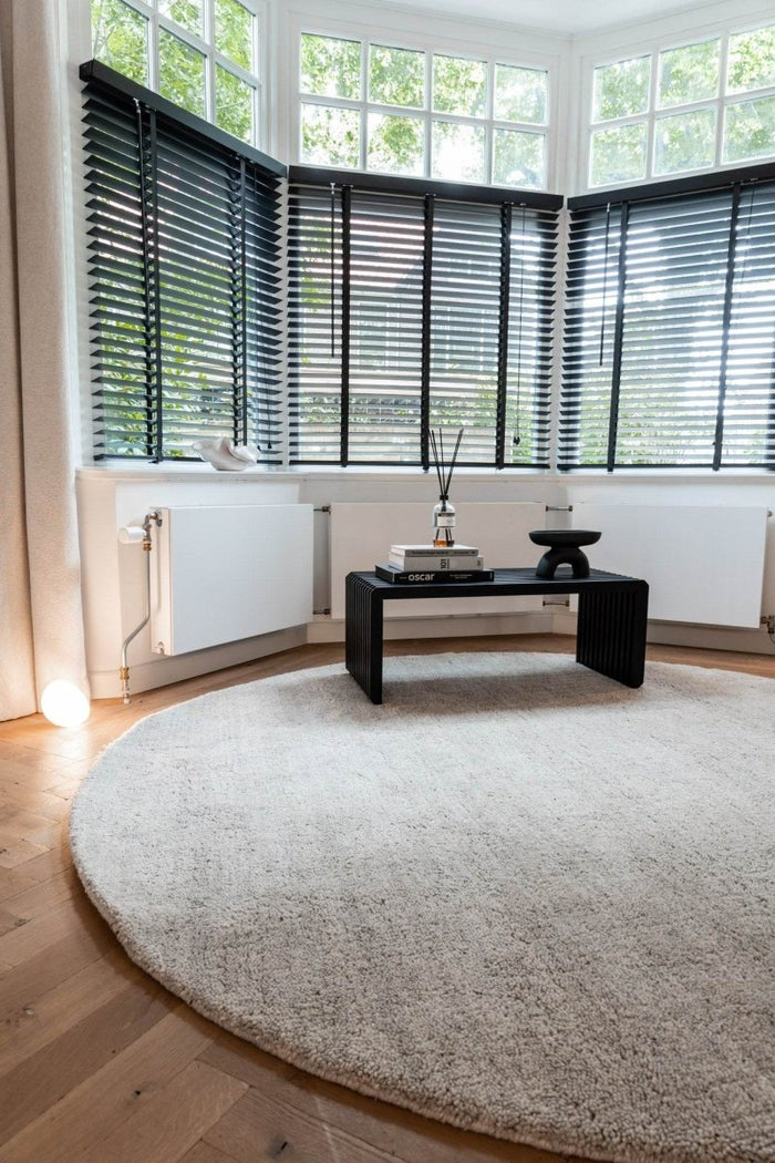 Interieur05 Rond Berber Vloerkleed Beige Nador - 160 x 160 cm