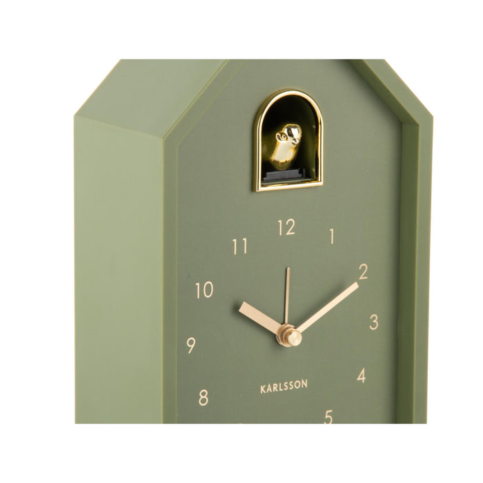 Karlsson - Alarm Clock Modern Cuckoo Oro