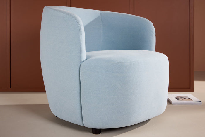 Rebellenclub Lonio Fauteuil - Lichtblauw