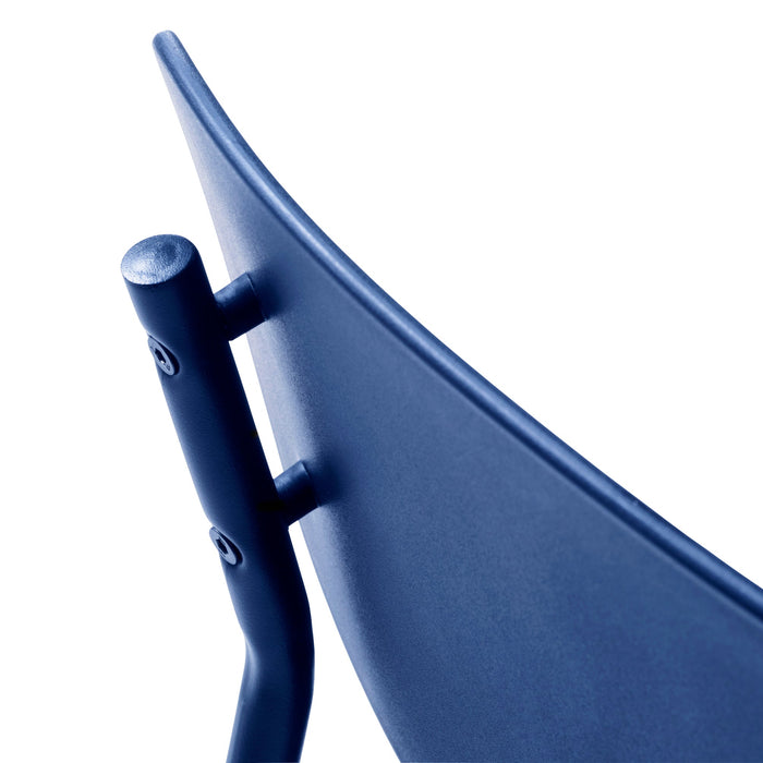 Rebellenclub Strom Eetkamerstoel - Set van 4 - Blauw