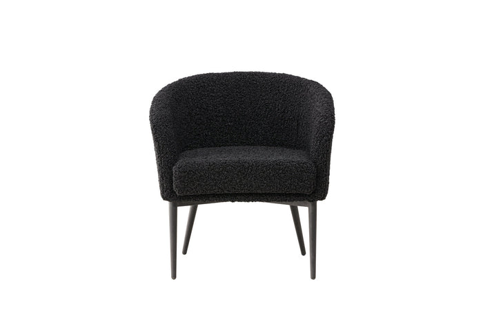 Rebellenclub Minerva Fauteuil - Zwart
