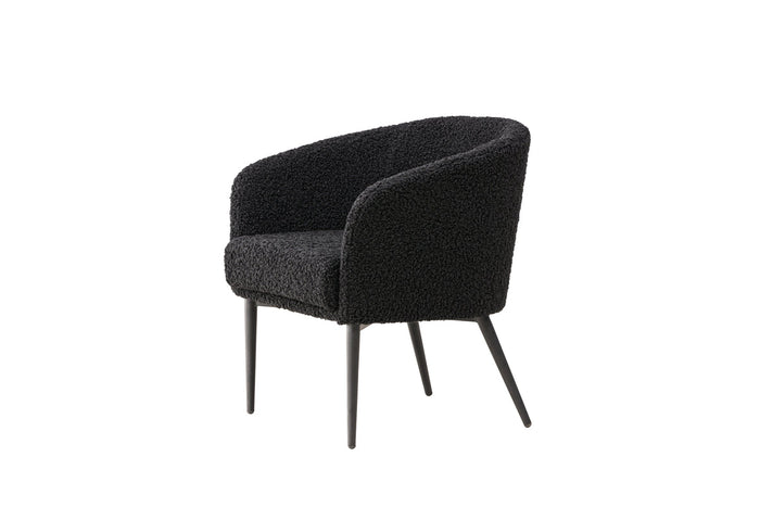 Rebellenclub Minerva Fauteuil - Zwart