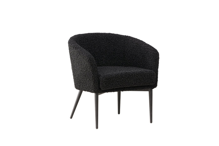 Rebellenclub Minerva Fauteuil - Zwart