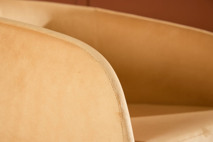 Rebellenclub Minerva Fauteuil - Geel Velours