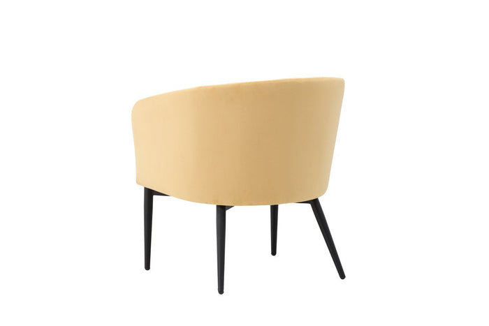 Rebellenclub Minerva Fauteuil - Geel Velours