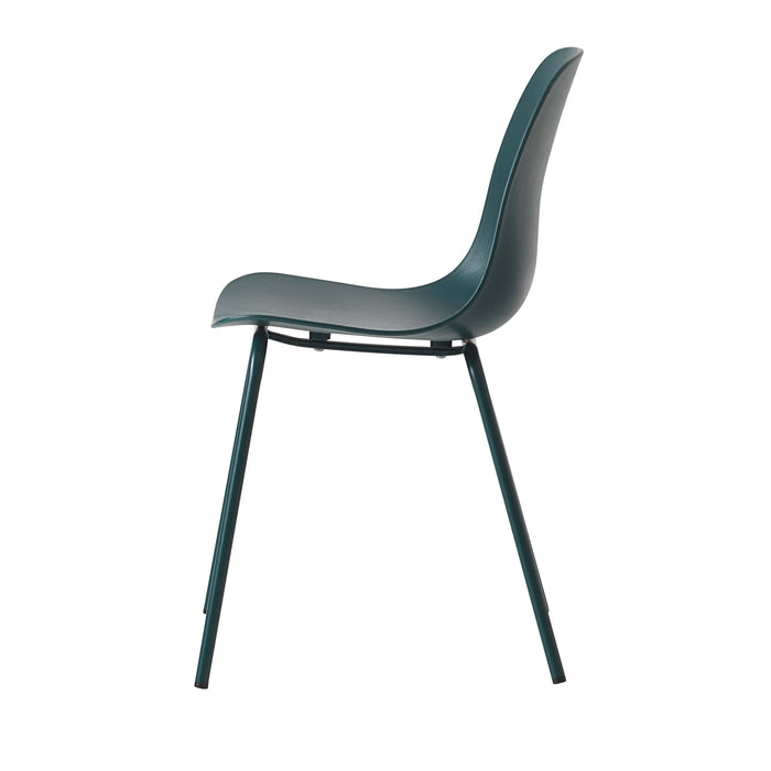 Rebellenclub Cusco Eetkamerstoel - Set van 4 - PetrolÊ