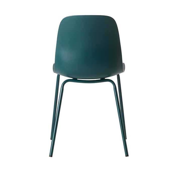 Rebellenclub Cusco Eetkamerstoel - Set van 4 - PetrolÊ