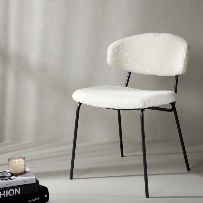 Rebellenclub Soller Eetkamerstoel - Set van 2 - Wit