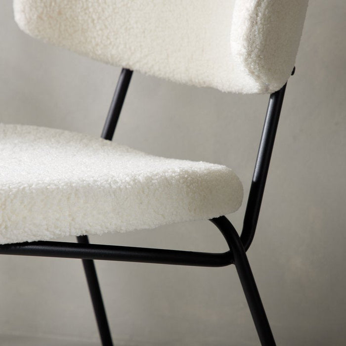 Rebellenclub Soller Eetkamerstoel - Set van 2 - Wit