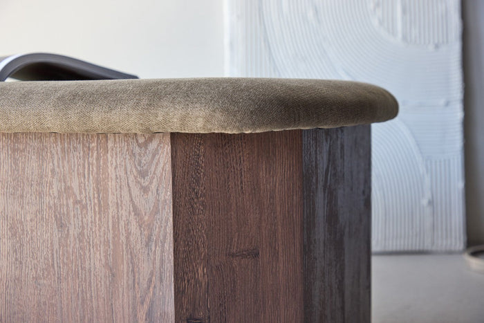 Rebellenclub Taalo Poef - Bruin