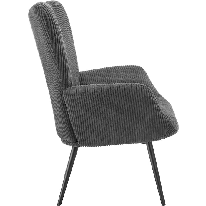 tectake® Fauteuil Hygge gestoffeerd, ergonomisch, draagkracht 150 kg