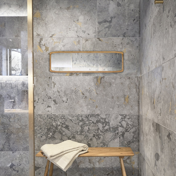 Villa Collection Bodo Spiegel H 80 x B 23 cm - Naturel