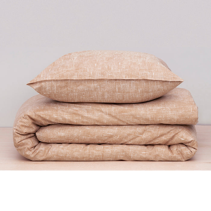 Damai Ebba Dekbedovertrek 240 x 200/220 cm - Terracotta