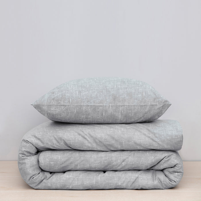 Damai Ebba Dekbedovertrek 240 x 200/220 cm - Grijs