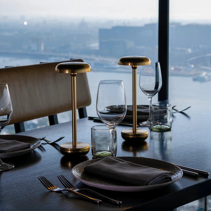 Humble Air Oplaadbare Tafellamp - Gold