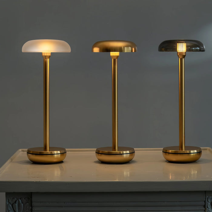 Humble Air Oplaadbare Tafellamp - Gold Frosted