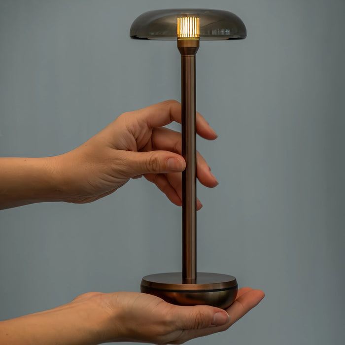 Humble Air Oplaadbare Tafellamp - Bronze Smoked