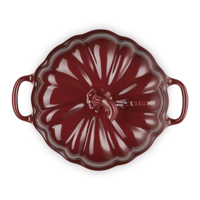 Le Creuset Mini Pompoen Braad/Stoofpan Ø 11 cm - Garnet