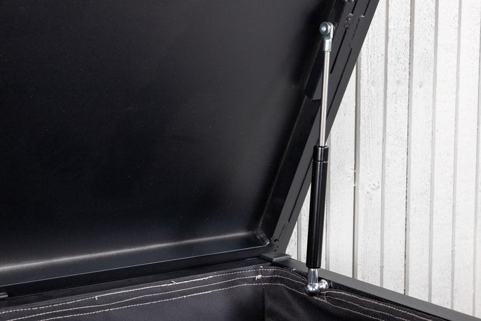 Rebellenclub Malva Kussen Opbergbox - 130 x 60 cm - Zwart