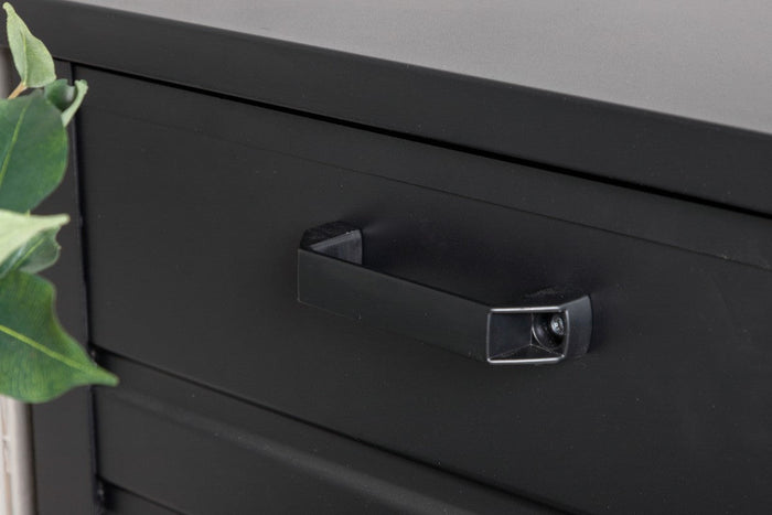 Rebellenclub Malva Kussen Opbergbox - 130 x 60 cm - Zwart