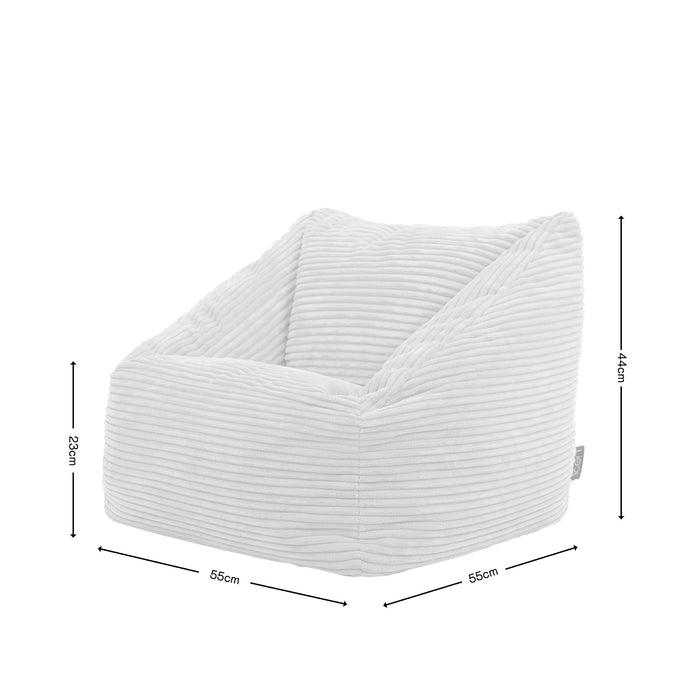 icon Natalia Kinderzitzak Fauteuil - Ribfluweel - Saliegroen