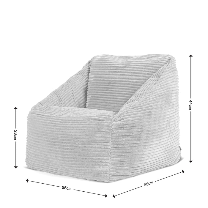 icon Natalia Kinderzitzak Fauteuil - Ribfluweel - Terra-oranje